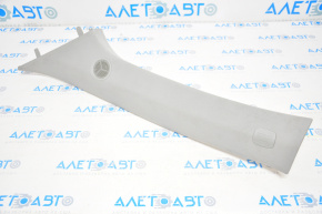 Front pillar trim upper left Acura MDX 14-20 gray, under tweeter