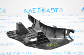 Front pillar trim lower left Acura MDX 14-16 black