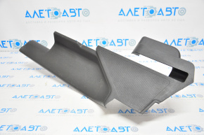 Door sill trim rear left inner Acura MDX 14-20 black, scratches