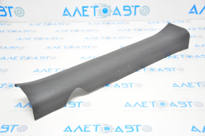 Door sill trim front left inner Acura MDX 14-20 black, scratches
