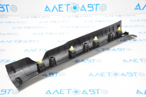 Door sill trim front left inner Acura MDX 14-20 black, scratches
