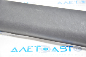 Door sill trim front left inner Acura MDX 14-20 black, scratches
