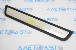 Door sill trim front left outer Acura MDX 14-20 chrome