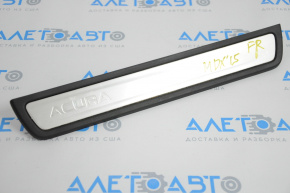 Door sill trim front right outer Acura MDX 14-20 chrome