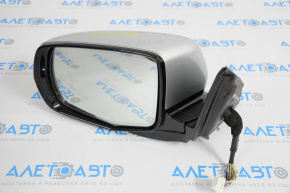 Left side mirror complete Acura MDX 14-16 14 pins, dimming, turn signal, silver
