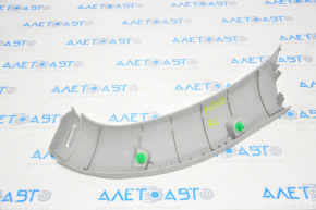 Left Trunk Door Trim Acura MDX 14-20 Gray
