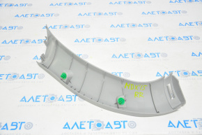 Trunk door trim right Acura MDX 14-20 gray