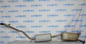 Exhaust line Acura MDX 14-15 pre-rest is dented