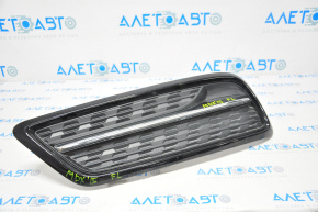 Front bumper grille left Acura MDX 14-16 prerest