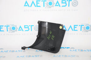 Honda Accord 18-22 black lower right front pillar trim