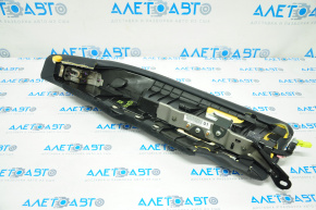 Airbag rear right seat Lexus IS 14-20 leather black