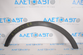 Rear right wing arch trim Ford Escape MK3 13-16 pre-restoration, broken fastener, worn