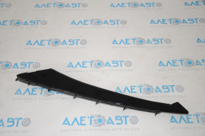 Front bumper trim under headlight, left, Honda Accord 18-20, gloss black