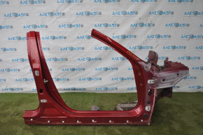 Front right quarter Honda Accord 18-22 red, with central pillar, without side member and pistol