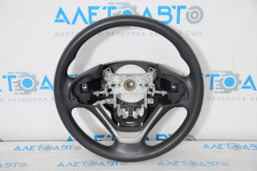 Bare steering wheel Honda CRV 12-16 rubber black, with pads