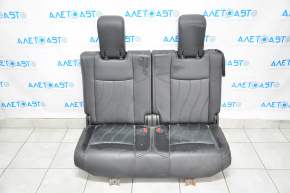 Rear row of seats 3 row Infiniti JX35 QX60 13-15 leather black