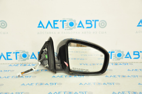 Right side mirror complete Infiniti JX35 QX60 13-15 prerest 16 pins, camera, heating, silver