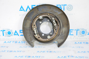 Rear left brake disc cover Infiniti JX35 QX60 13-20 with parking brake mechanism