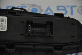Front left window lift control Chevrolet Volt 16-19 black, with black matte trim