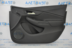 Door trim card front right Chevrolet Volt 16- black leather, minor scratches