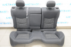 Rear row of seats 2nd row Chevrolet Volt 16- black cloth, blue stitching