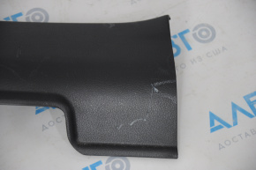 Door sill trim inner front right Honda CRV 12-14 black, scratches