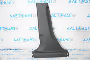 Center pillar trim lower left Honda CRV 12-14 black, scratches