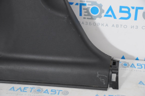 Center pillar trim lower left Honda CRV 12-14 black, scratches