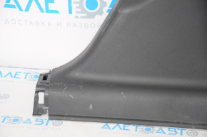 Center pillar trim lower right Honda CRV 12-16 black, scratches