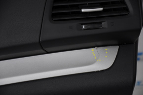 Torpedo front panel without AIRBAG Honda CRV 12-14 black, scratches, cracked