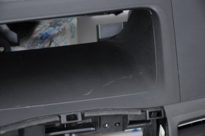 Torpedo front panel without AIRBAG Honda CRV 12-14 black, scratches, cracked