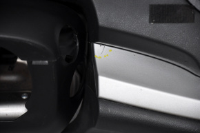 Torpedo front panel without AIRBAG Honda CRV 12-14 black, scratches, cracked
