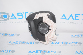 Airbag in the steering wheel, driver's side, Jeep Cherokee KL 14-18 pre-restyling, black, shot