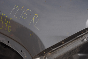 Quarter wing rear left Jeep Cherokee KL 14-23 silver, small bumps