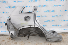 Quarter wing rear right Jeep Cherokee KL 14-18 silver