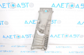 Left center pillar trim, upper belt, Toyota Camry v40, gray, worn