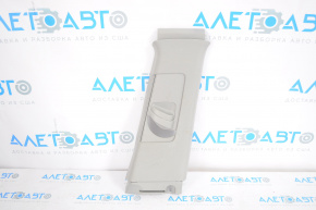 Toyota Camry v40 center pillar trim, upper belt, right, gray, worn