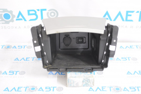 Box pocket front panel Toyota Camry v40 gray