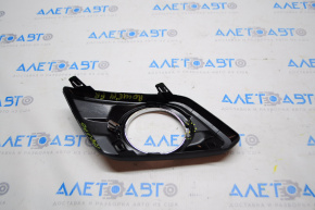 Right fog light frame Nissan Rogue 14-16 broken fastener