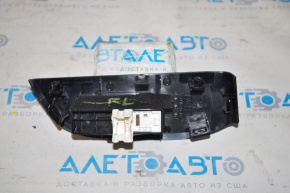 Subaru Legacy 15-19 black rear left window lifter control, manual, with black trim