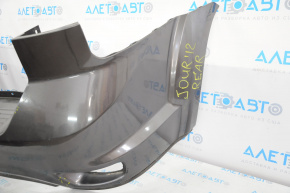 Bare rear bumper Dodge Journey 11-19 SXT graphite, small bumps