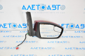Right side mirror complete Ford C-max MK2 13-18 9 pins, turn signal, heated, red