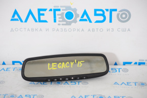 Interior mirror Subaru Legacy 15-18 black auto-dimming, control