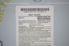 Monitor, display Subaru Legacy 15-16 fujitsu ten