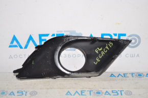 Fog light frame left Subaru Legacy 15-17 prerest
