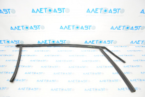 Upper front left door molding for Ford C-max MK2 13-18 with glass seal