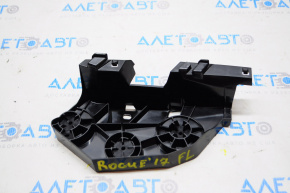 Front bumper mount for headlight left Nissan Rogue 17-20