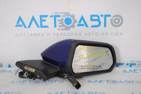 Right side mirror complete Ford Mustang mk6 15-12 pins, BSM, turn signal, backlight, blue