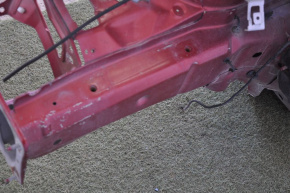 Front right quarter Ford C-max MK2 13-18 red, with central pillar