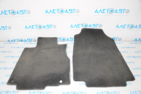 Set of floor mats for Honda CRV 12-16 cloth black